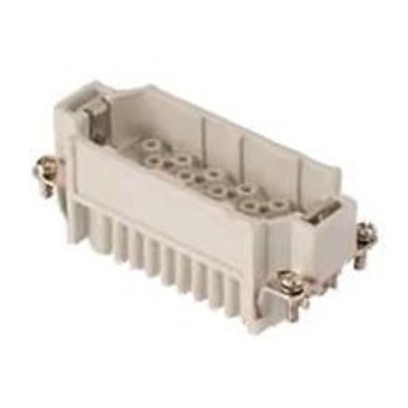 MOLEX Gwconnect Crimp Contact Insert, Male, 40-Pole, 10A, For Turned Or Stamped Crimp Contact 7140.4118.0